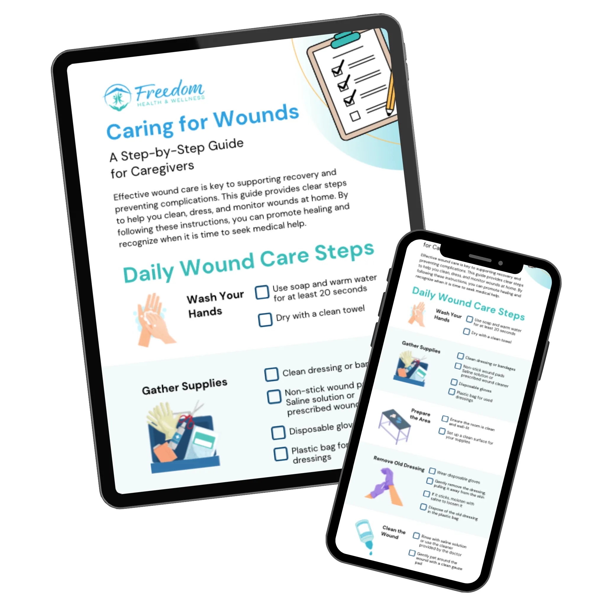 Home care infographic